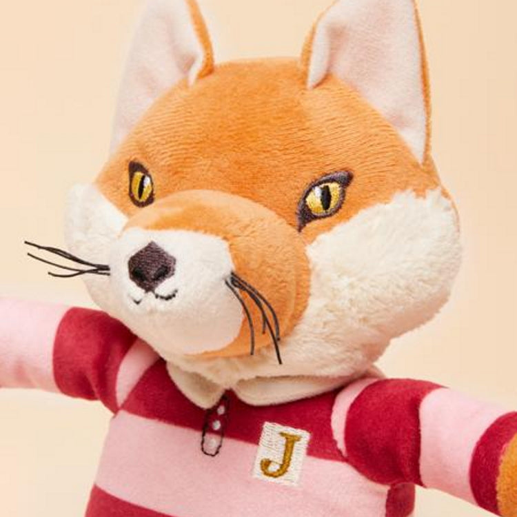 Joules Jonty Rugby Fox Dog Toy