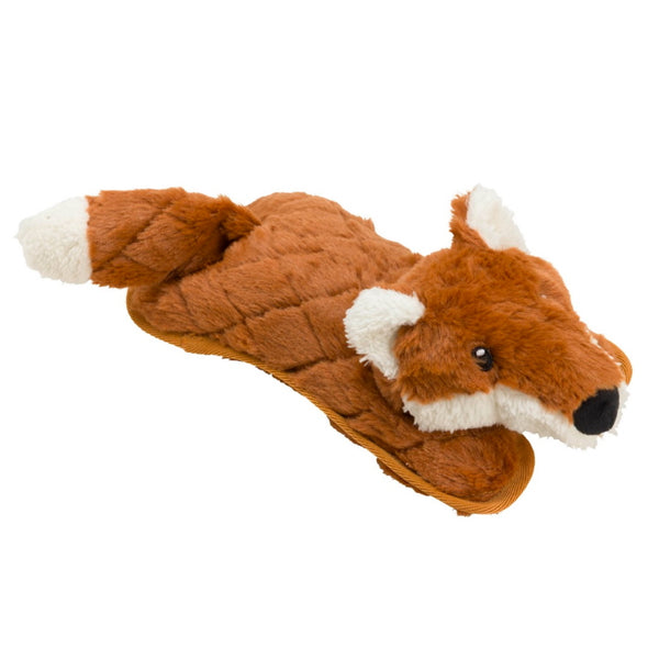 House of Paws Quilted Plush Fox Dog Toy