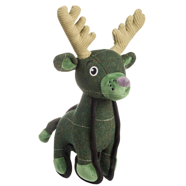 House of Paws Tweed Dog Toy - Deer