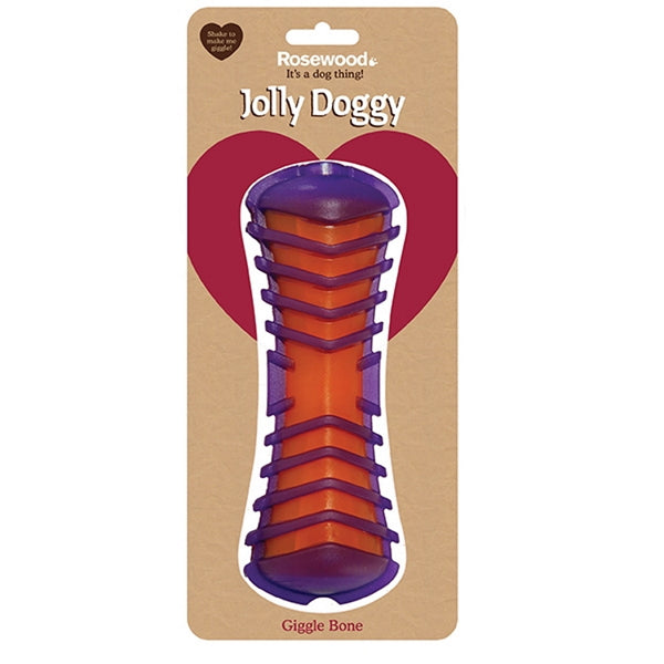 Rosewood Giggle Bone Dog Toy