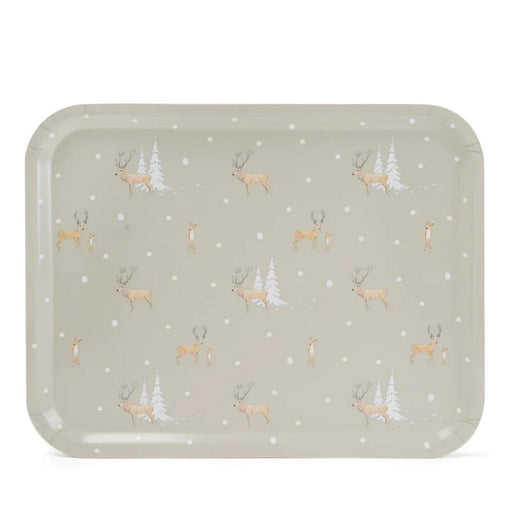 Sophie Allport Christmas Stags Printed Tray - Large