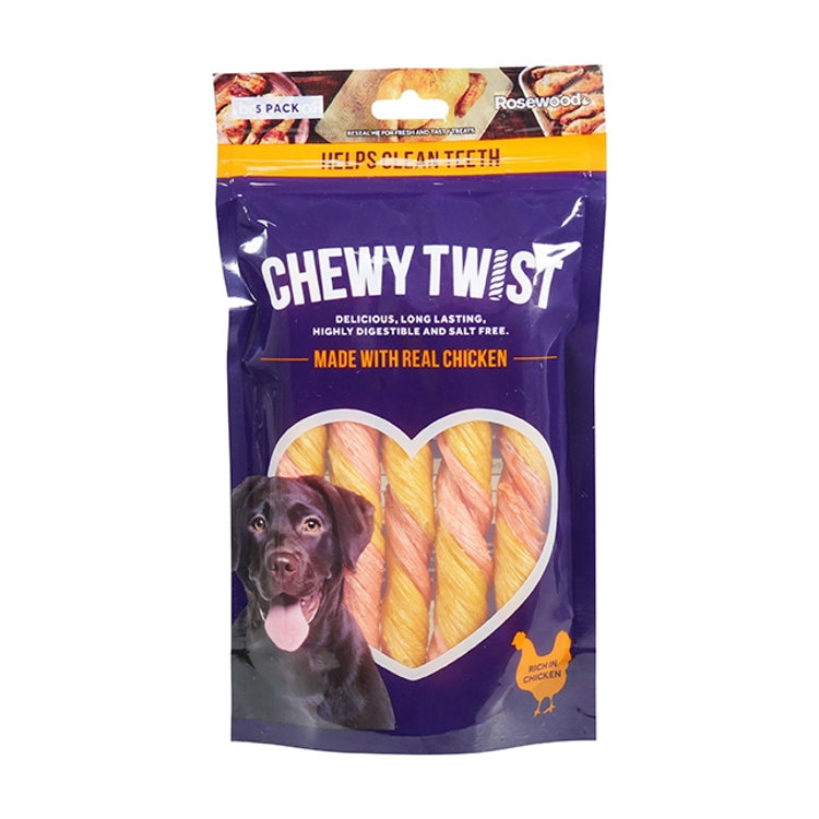 Rosewood Chewy Bone Dog Treats - Chewy Twists