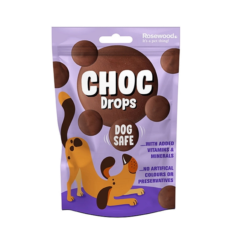 Rosewood Dog Choc Drops for Dogs