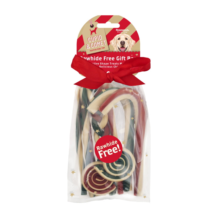 Rosewood Rawhide Free Bumper Christmas Gift Bag