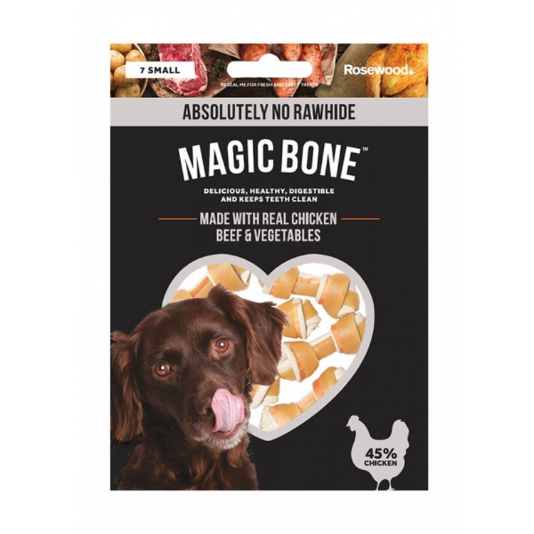 Rosewood Magic Bone - Small Dog Treat 7pc 105g