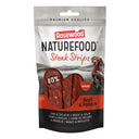 Rosewood Naturefood Dog Treats - Steak Strips - Beef 100g