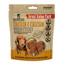 Rosewood Natural Eats Dog Treats - Chicken and Calcium Drumsticks Value Pack 350g