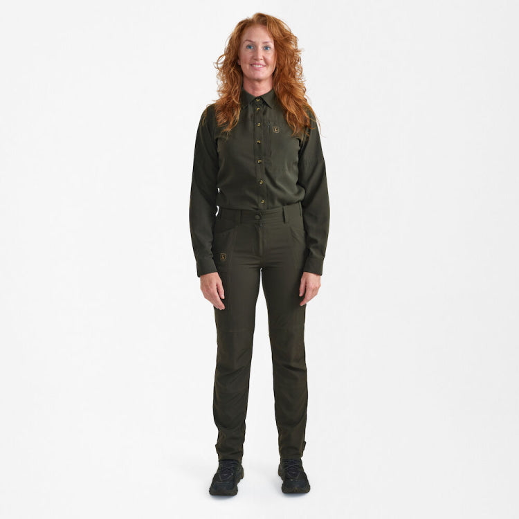 Deerhunter Ladies Canopy Trousers - Forest Green