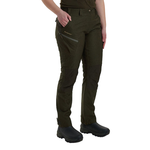 Deerhunter Ladies Chasse Trousers - Olive Night Melange