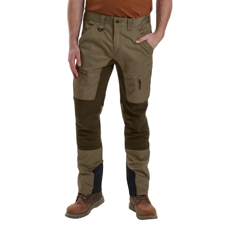 Deerhunter Rogaland Stretch Trousers With Contrast - Driftwood
