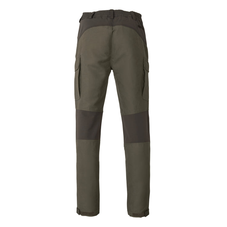 Harkila Hill Trousers - Black Olive/Forest Night