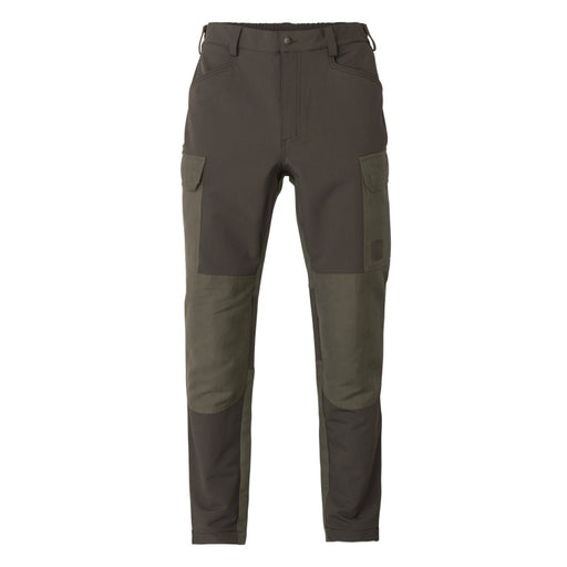 Harkila Hill Trousers - Black Olive/Forest Night