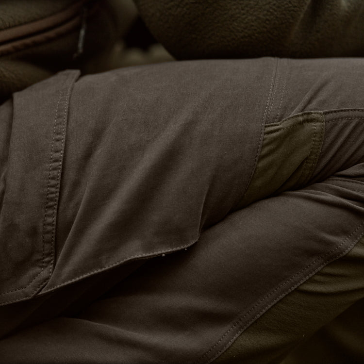 Harkila Hill Trousers - Willow Green/Brown