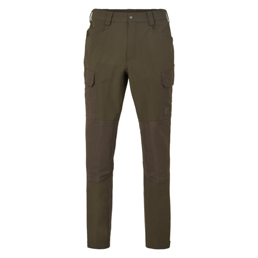 Harkila Hill Trousers - Willow Green/Brown