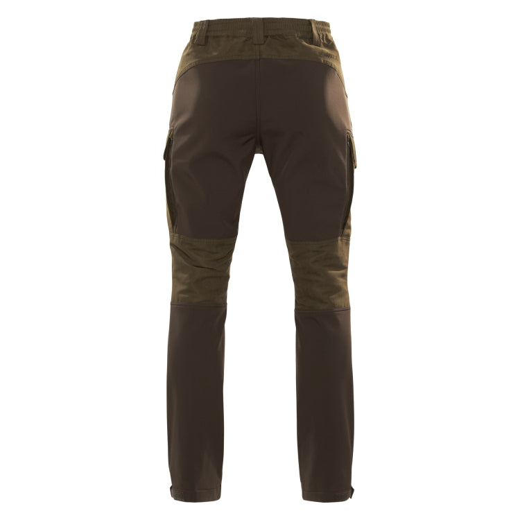 Harkila Scandinavian Trousers - Willow Green/Deep Brown