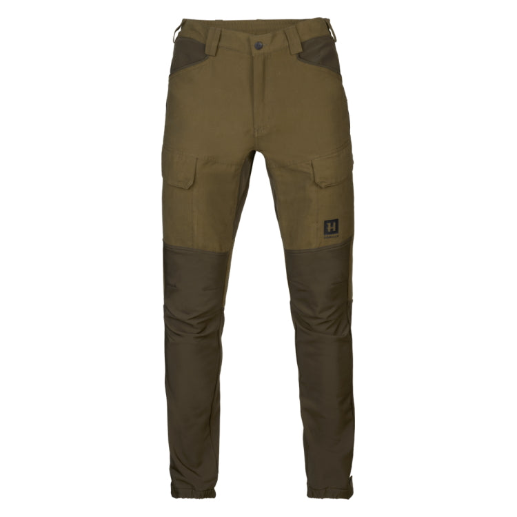 Harkila Scandinavian Trousers - Dark Olive/Willow Green