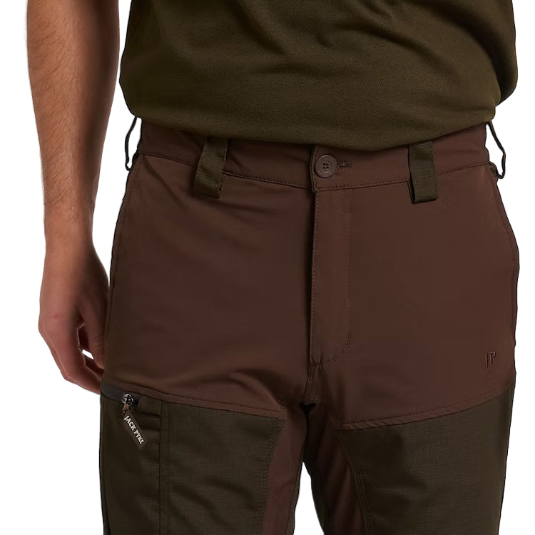 Jack Pyke Technical Hybrid Trousers - Green/Brown