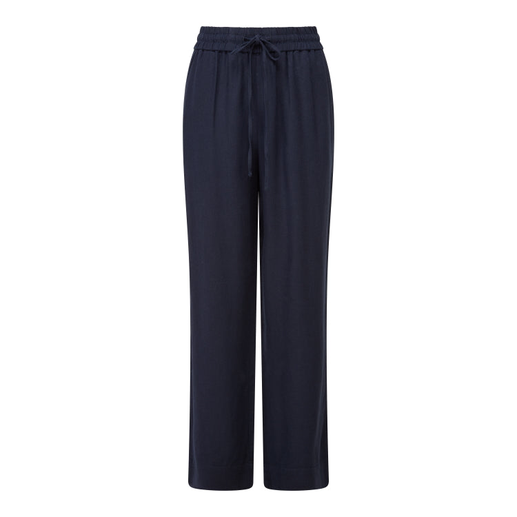 Schoffel Ladies Daphne Linen Trousers - Navy