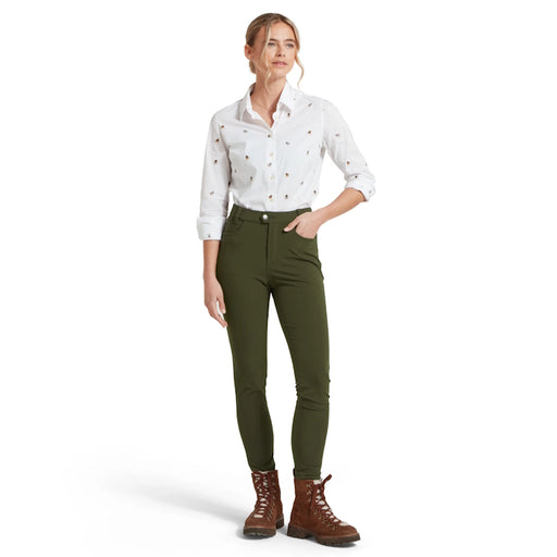 Schoffel Ladies Whitwell Water Repellent Trousers - Forest