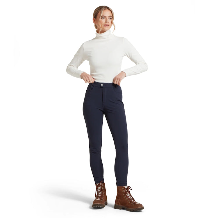 Schoffel Ladies Whitwell Water Repellent Trousers - True Navy