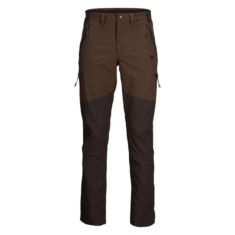 Seeland Outdoor Stretch Trousers - Pinecone/Dark Brown 