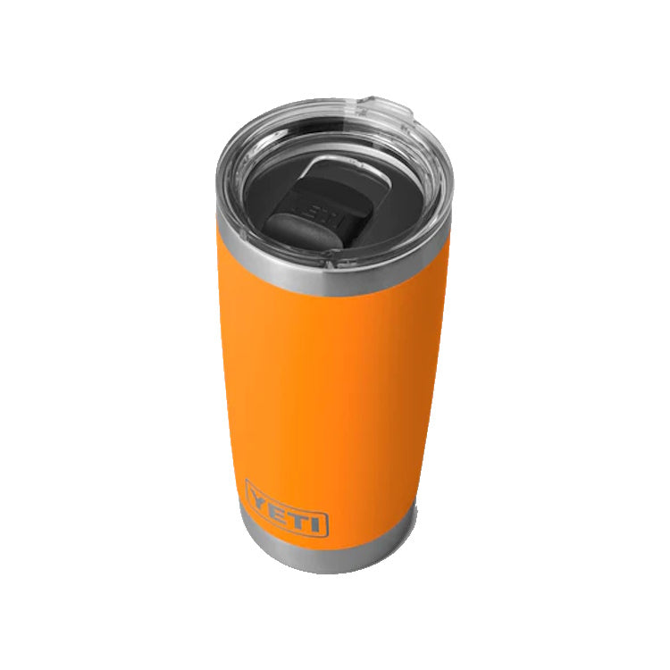 Yeti Rambler 20oz Insulated Tumbler King Crab Orange John Norris
