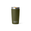 Yeti Rambler 10oz Insulated Tumbler -  Olive/King Crab Orange