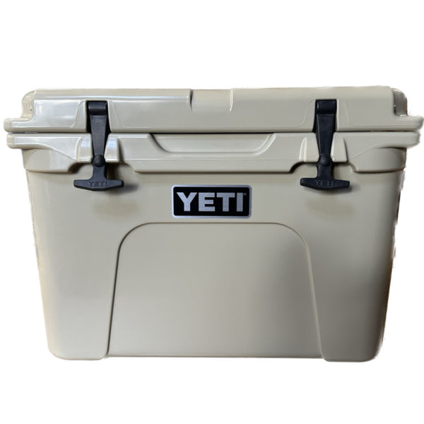 USED Yeti Tundra 35 Hard Cool Box - Tan