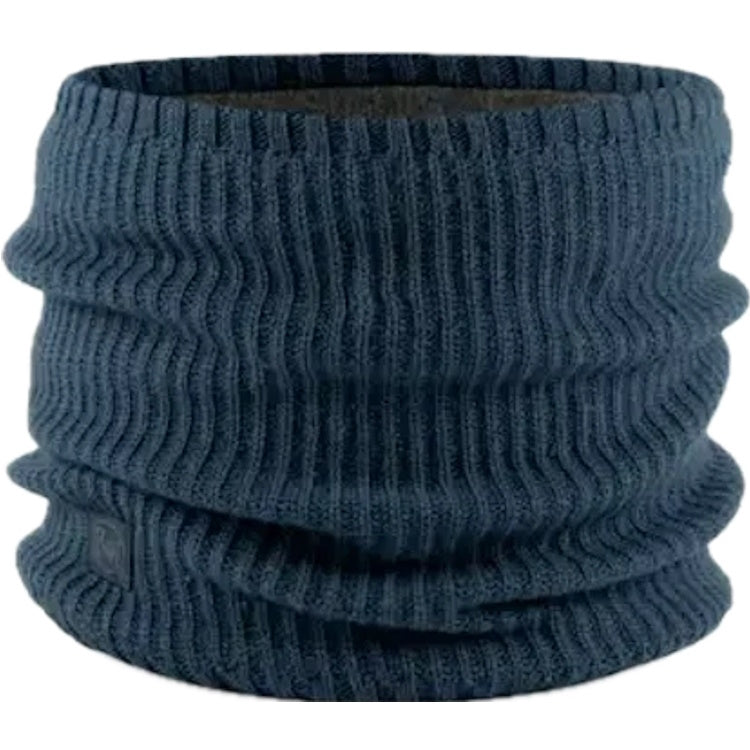 Buff Rutger Knitted Neck Gaiter - Steel Blue