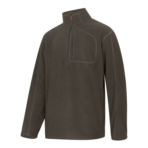 Hoggs of Fife Islander Techpro 1/4 Zip Fleece - Beluga