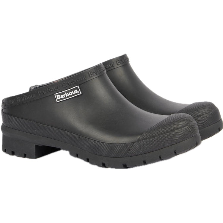 Barbour Ladies Quinn Clogs - Black