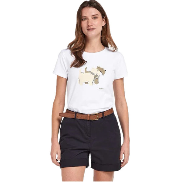 Barbour Ladies Chino Shorts - Navy