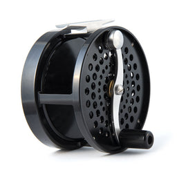 Iwana Retro Salmon Reel - Black
