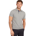 Barbour Tartan Pique Polo Shirt - Grey Marl