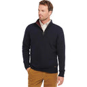 Barbour Nelson Essential Half Zip Sweater - Navy