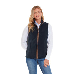 Schoffel Ladies Lyndon II Fleece Gilet - Petrol Blue - LAST FEW SIZES REMAINING