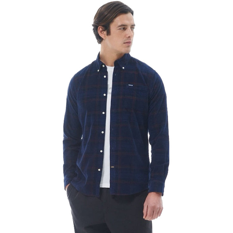 Barbour Southfield Tailored Shirt - Navy