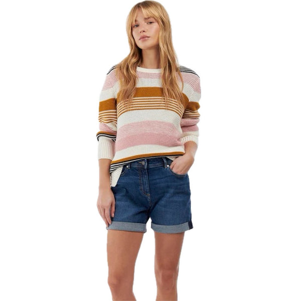 Barbour Ladies Maddison Denim Shorts - Authentic Wash