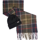 Barbour Swinton and Galingale Beanie and Scarf Gift Set - Classic
