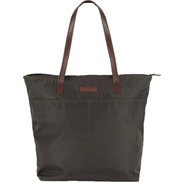 Barbour Ladies Edderton Tote Bag - Olive