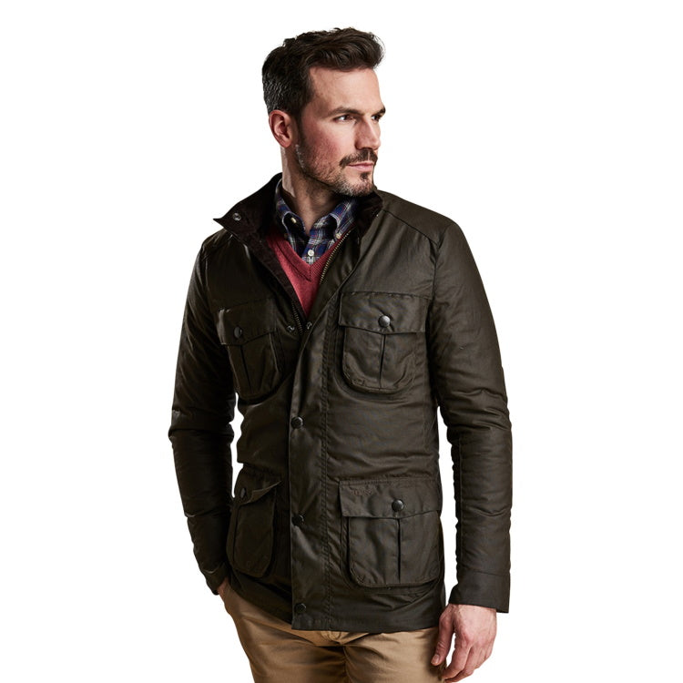 Barbour Corbridge Wax Jacket - Olive