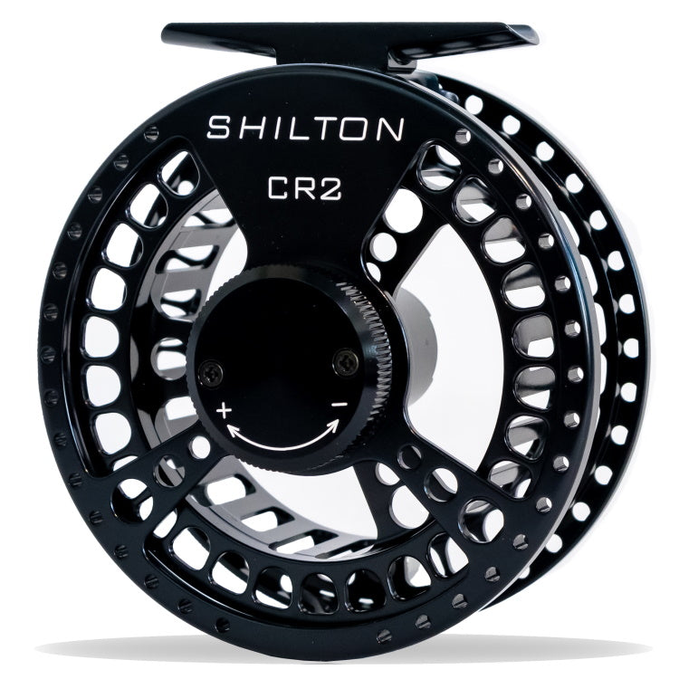 Shilton CR Series Fly Reels - Black
