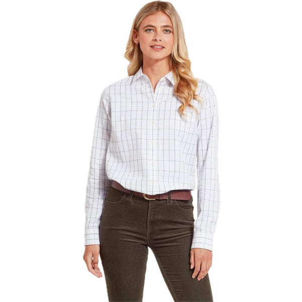 Schoffel Ladies Blakeney Shirt - Bramble Check