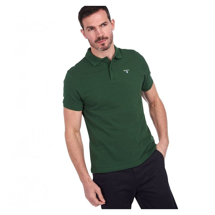 Barbour Sports Polo Shirt - Racing Green