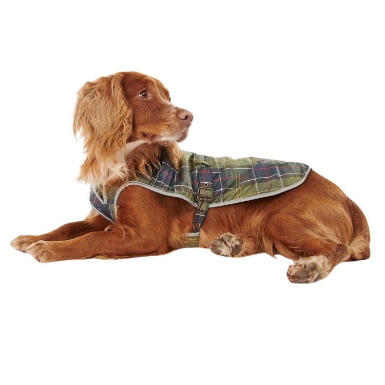 Barbour Tartan Waterproof Dog Coat