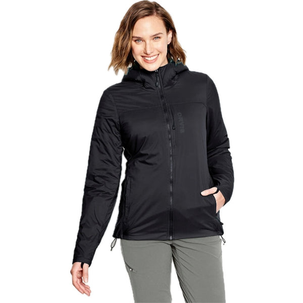 Orvis Ladies Pro Insulated Hooded Jacket - Blackout