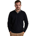 Barbour Nelson Essential V Neck Sweater - Navy