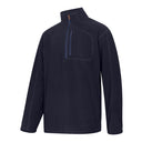 Hoggs of Fife Islander Techpro 1/4 Zip Fleece - Navy