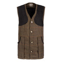 Jack Pyke Shooting Vest - Brown Tweed
