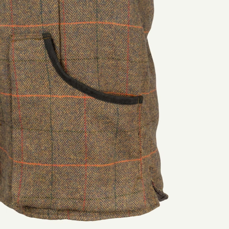 Jack Pyke Shooting Vest - Brown Tweed